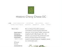 Tablet Screenshot of historicchevychasedc.org